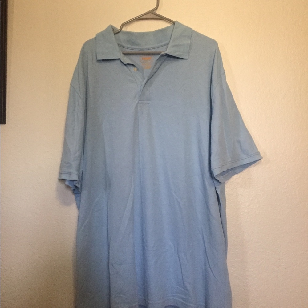 Polo XXL light blue
